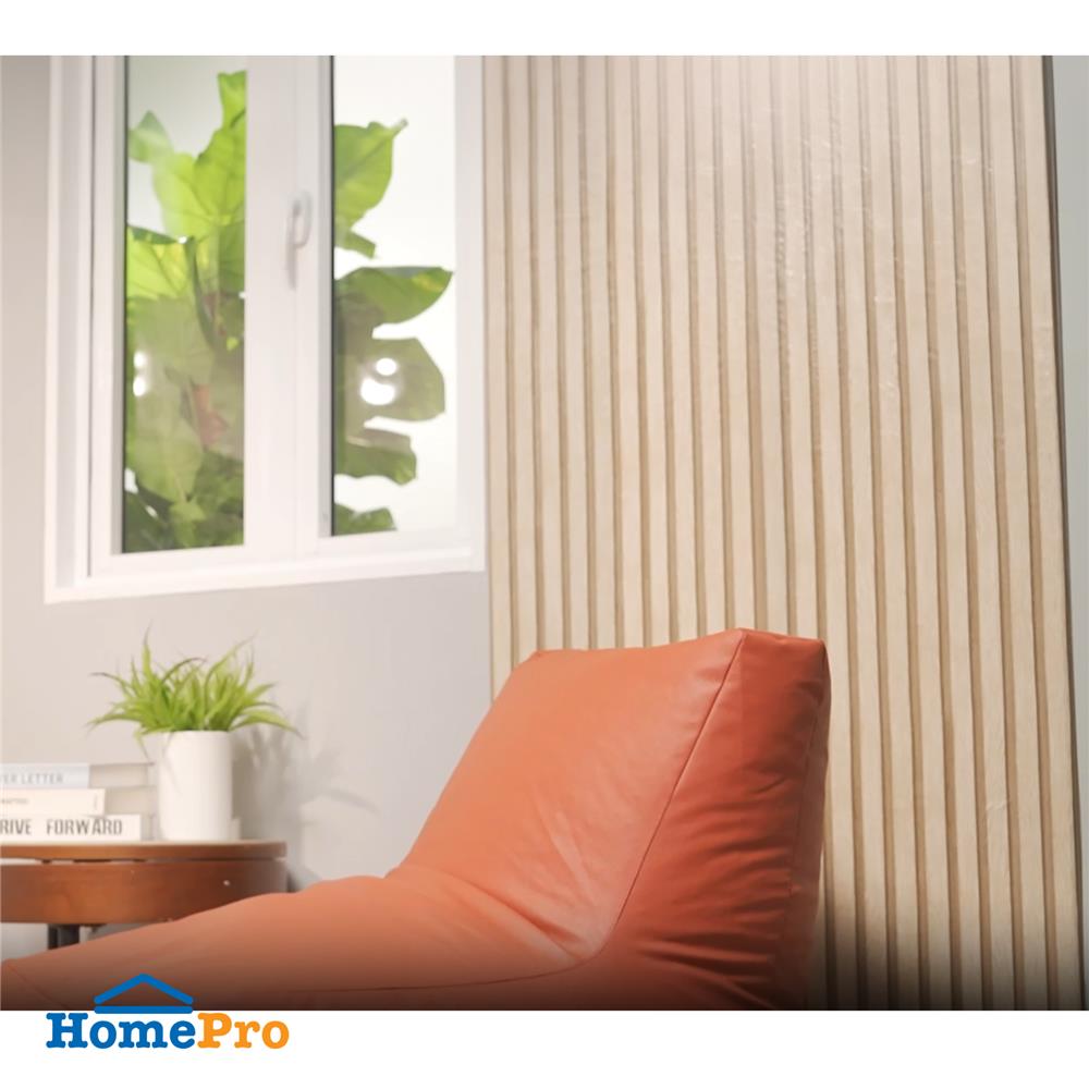 วอลล์สติกเกอร์ HOME LIVING STYLE LATH 0.45X5 ม. สีน้ำตาล