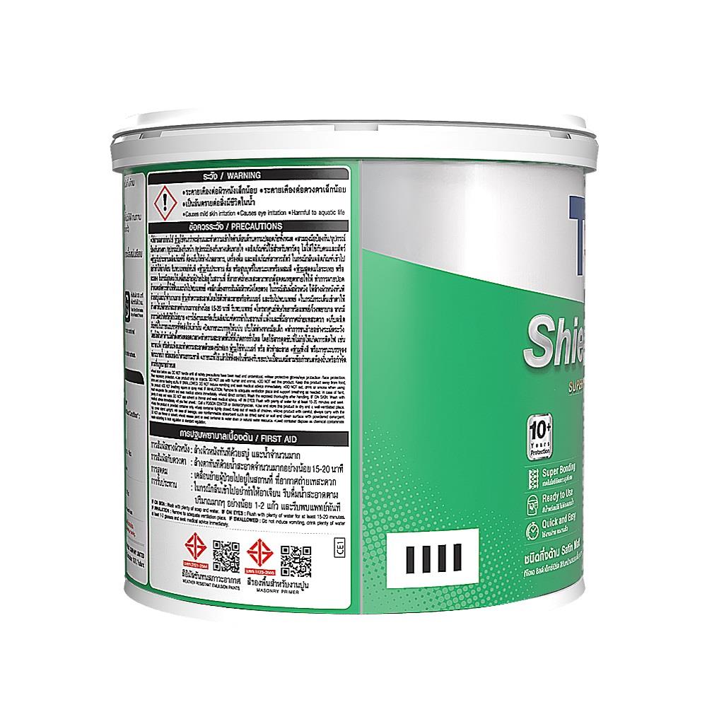 สีน้ำทาภายใน ชนิดด้าน TOA SHIELD EXPERT BASE D 1 แกลลอน