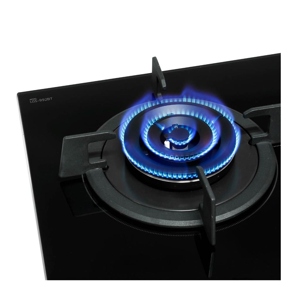 เตาฝัง+เครื่องดูดควัน LUCKY FLAME LGS992+RG911T(NB)