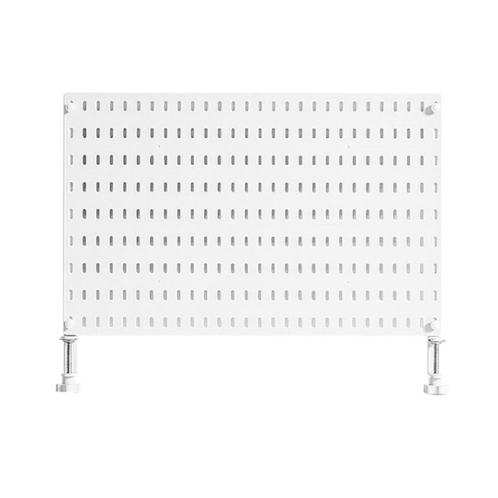 แผงพลาสติกพร้อมขายึดโต๊ะ STACKO TIDY 56x1.2x36 ซม. สีขาว