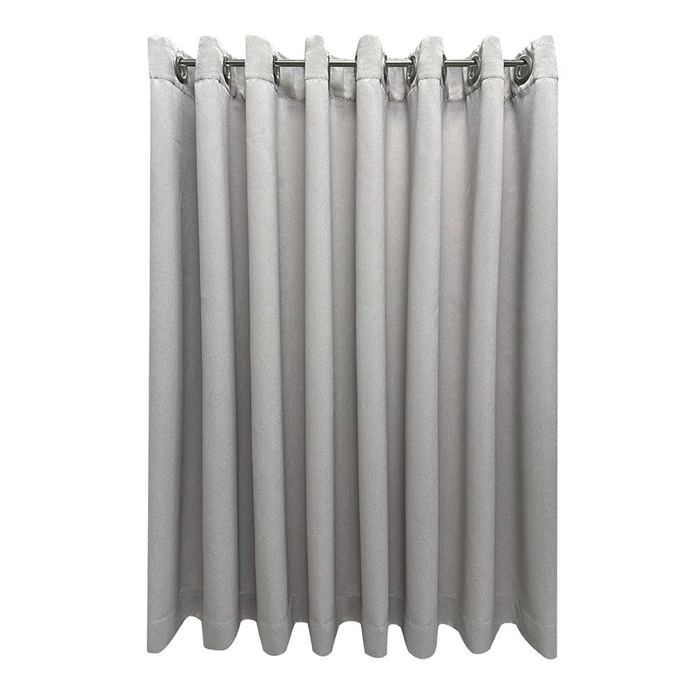 ผ้าม่าน EYELET HOME LIVING STYLE NELSON UV 270X160 ซม. สีเทาอ่อน_1