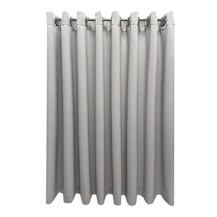 ผ้าม่าน EYELET HOME LIVING STYLE NELSON UV 270X160 ซม. สีเทาอ่อน_0