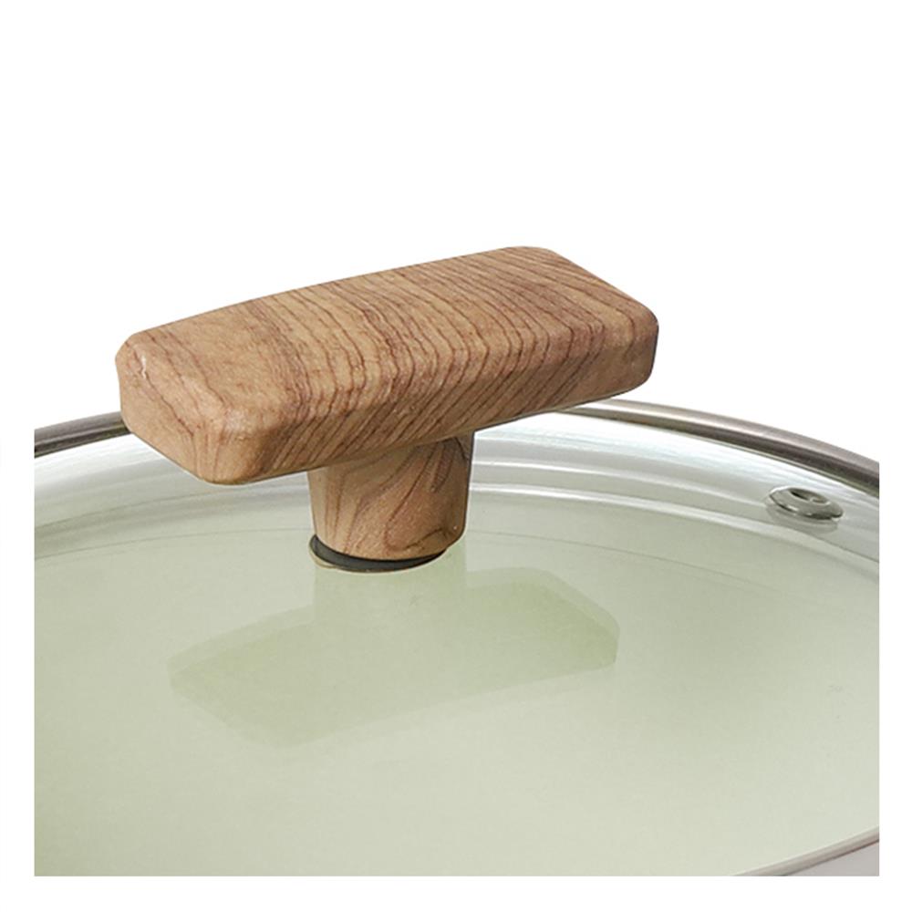 หม้อด้าม 18 ซม. KECH ELLE IH สีเขียว