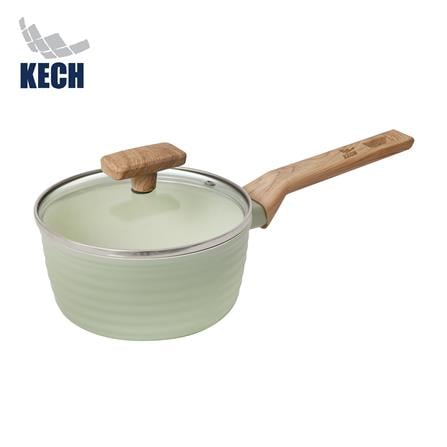 หม้อด้าม 18 ซม. KECH ELLE IH สีเขียว_0