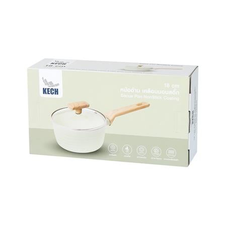 หม้อด้าม 18 ซม. KECH ELLE IH สีเขียว_3