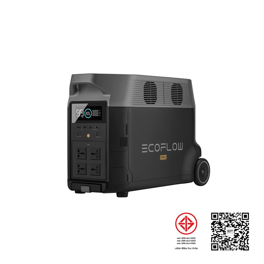 POWER BOX ECOFLOW DELTA PRO 3600 วัตต์ สีดำ