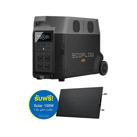 POWER BOX ECOFLOW DELTA PRO 3600 วัตต์ สีดำ