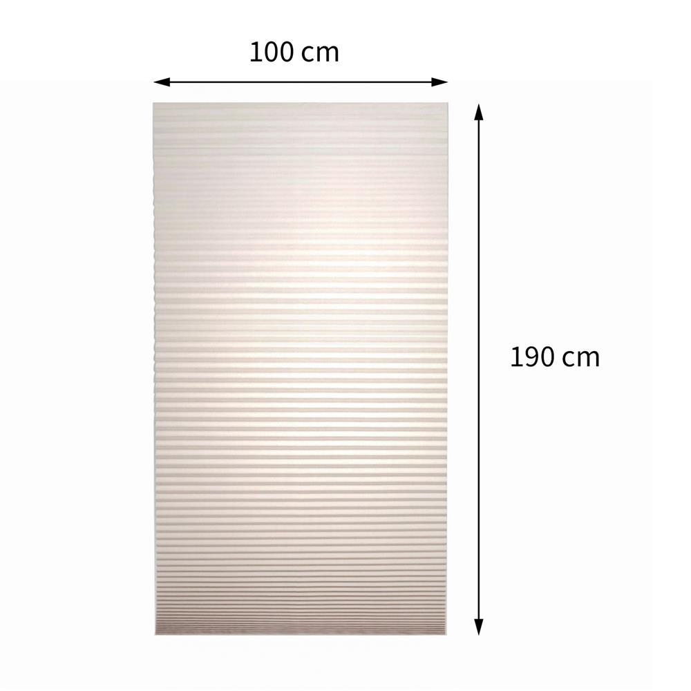 มู่ลี่แบบจีบ HOME LIVING STYLE TROFY 100x190 ซม. สีน้ำตาล