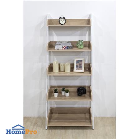 ชั้นวางของโล่ง 5 ชั้น FURDINI GEPPER 67 ซม. สีไวท์โอ๊ค/ขาว_4