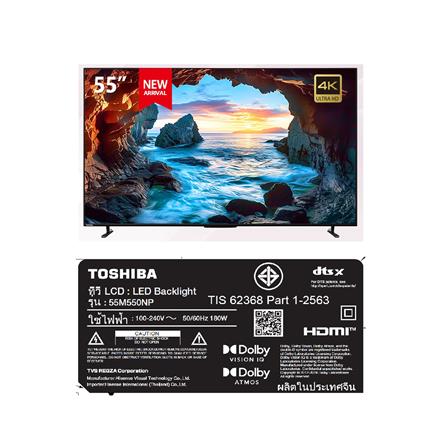 ทีวีคิวแอลอีดี 55 นิ้ว TOSHIBA (4K, QLED, GOOGLE TV) 55M550NP_6