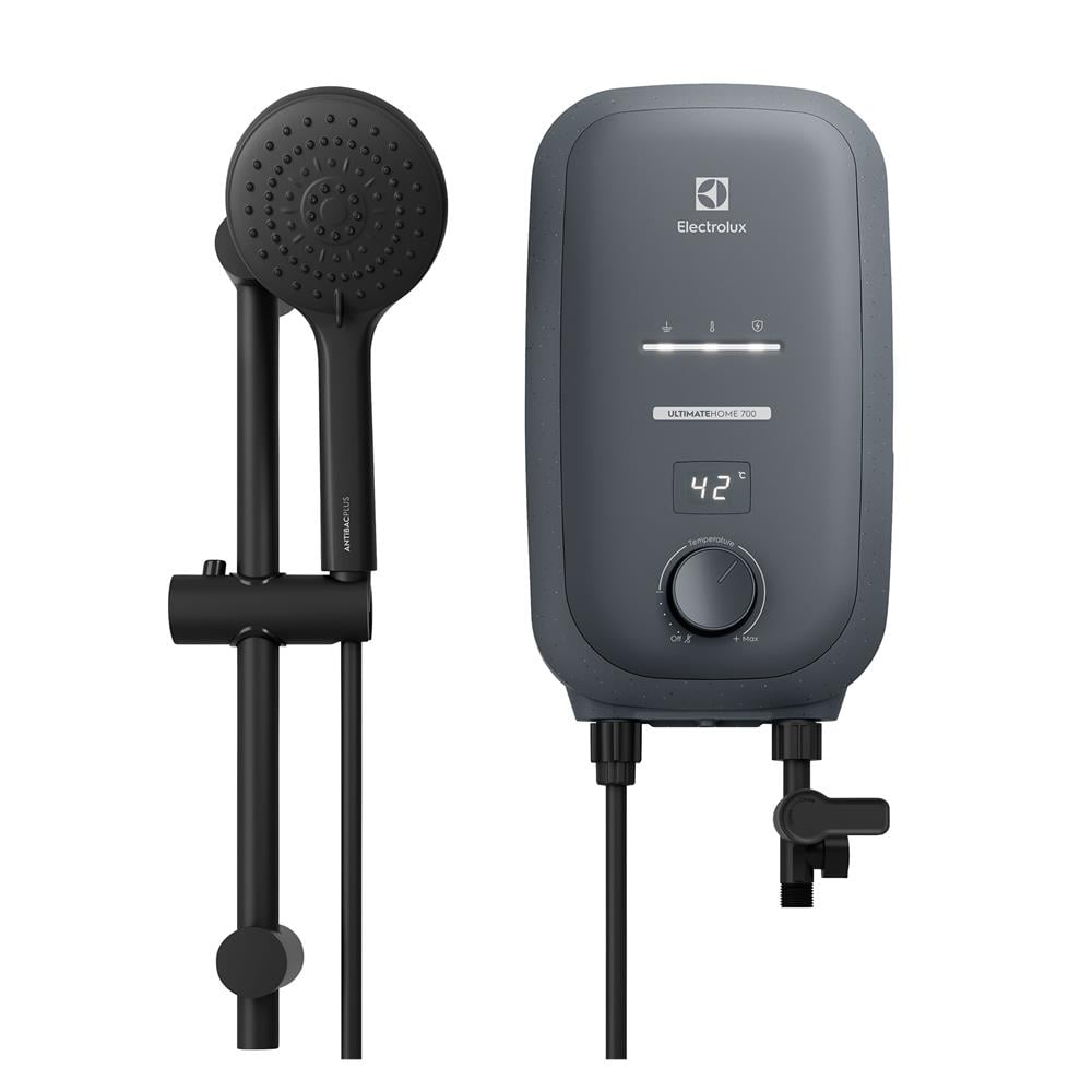 เครื่องทำน้ำอุ่น ELECTROLUX EWE481RX1-G6 4800 วัตต์ สีเทา