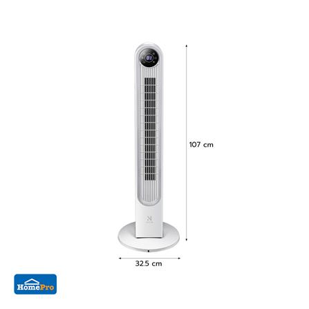 พัดลมทาวเวอร์ NIKITO S-L16M สีขาว_9