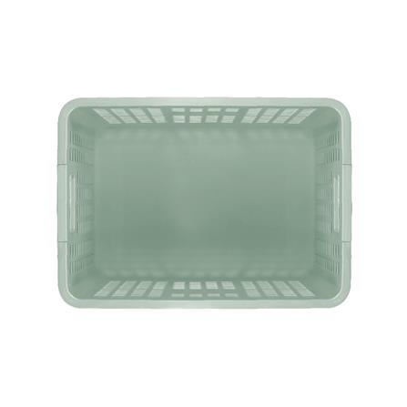 กล่องเก็บของซ้อนได้ STACKO CIRCULAR 45.4x32.6x28 ซม. สีเขียว_4