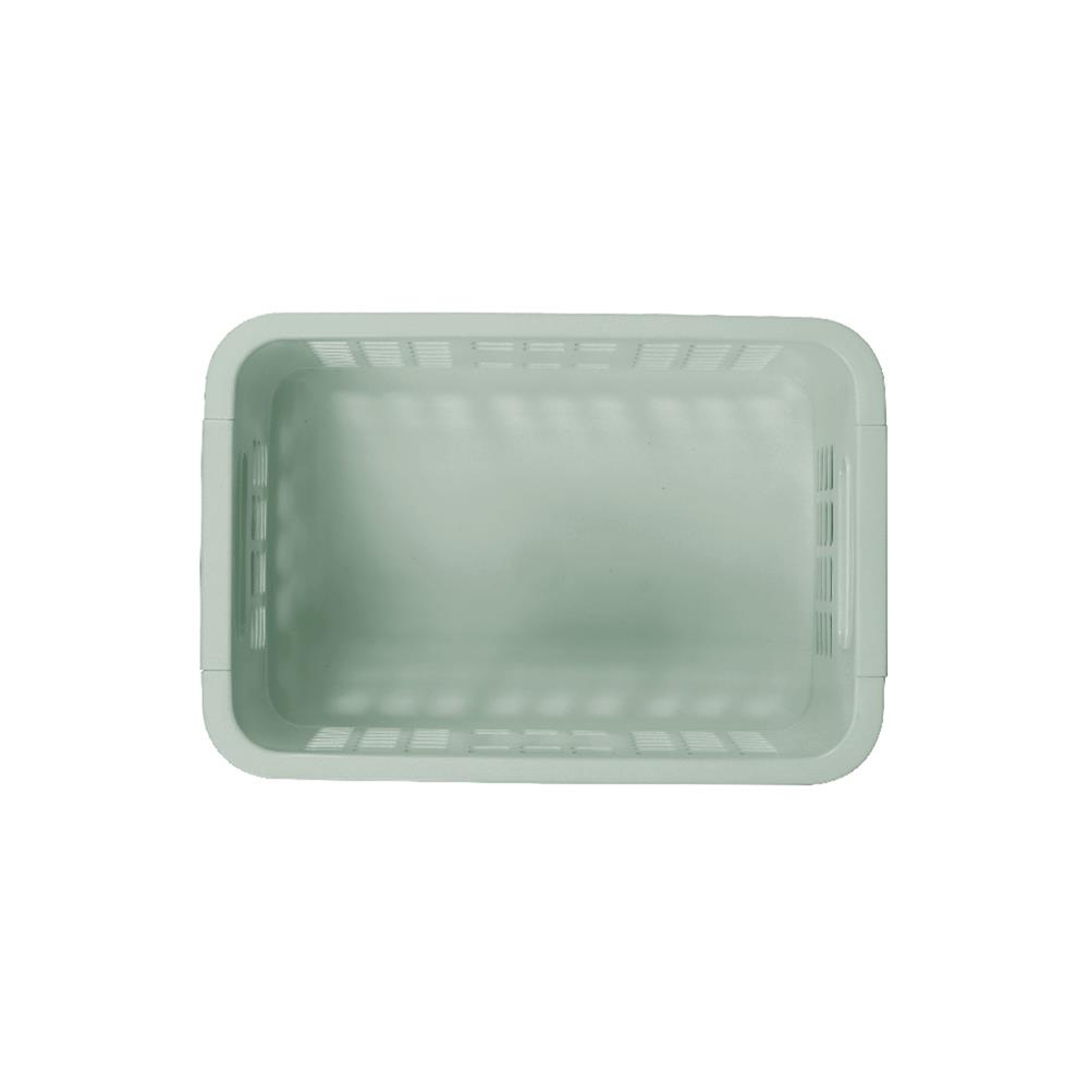 กล่องเก็บของซ้อนได้ STACKO CIRCULAR 22.5x32.5x17.4 ซม. สีเขียว