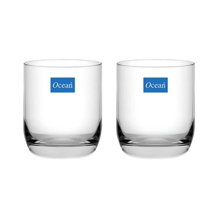 แก้วน้ำ 325 มล. OCEAN GLASS TOP DRINK ROCK แพ็ก 2 ใบ_0