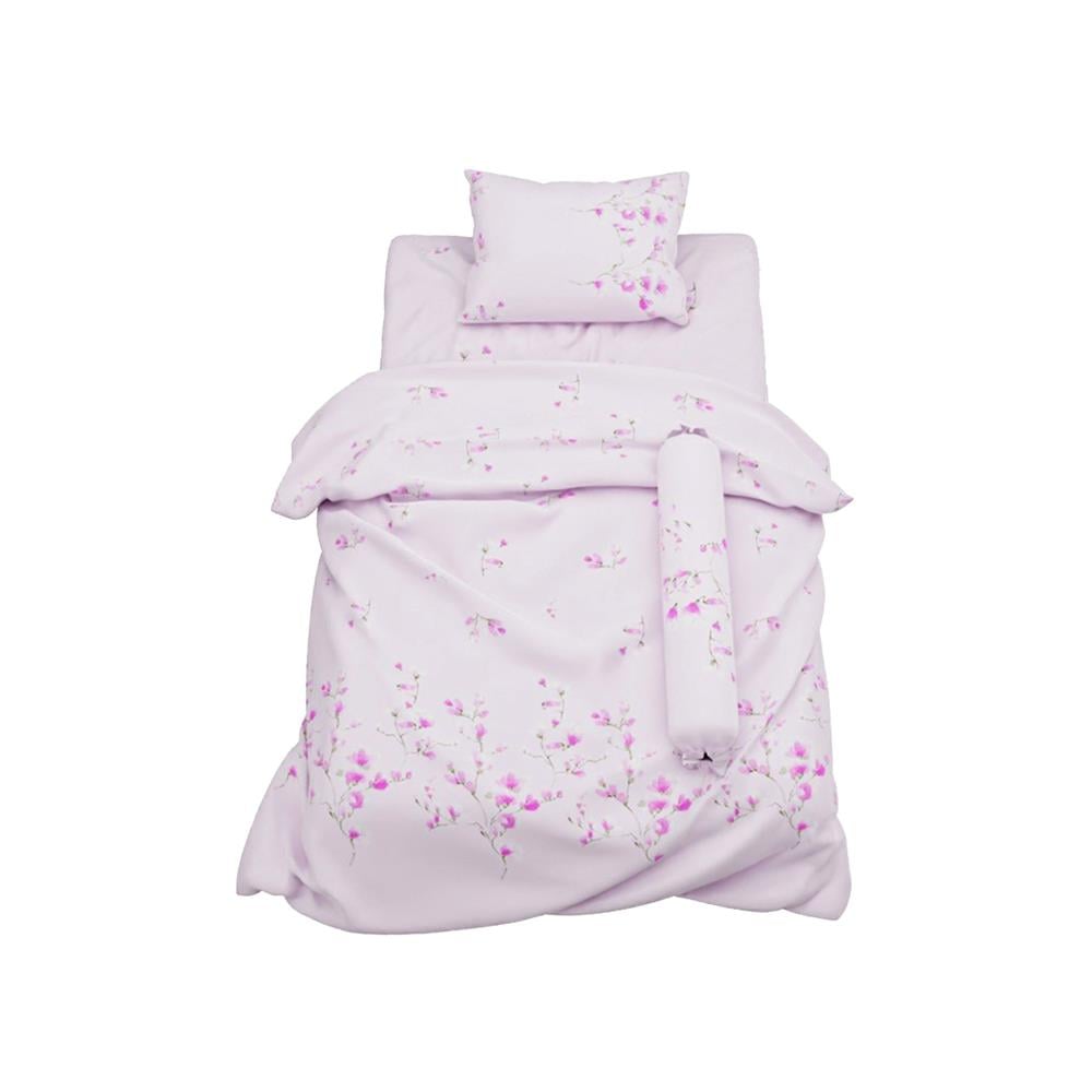 ชุดผ้าปูที่นอน 3.5 ฟุต 4 ชิ้น PREMIER SATIN ROYAL TOUCH PRINT PC138