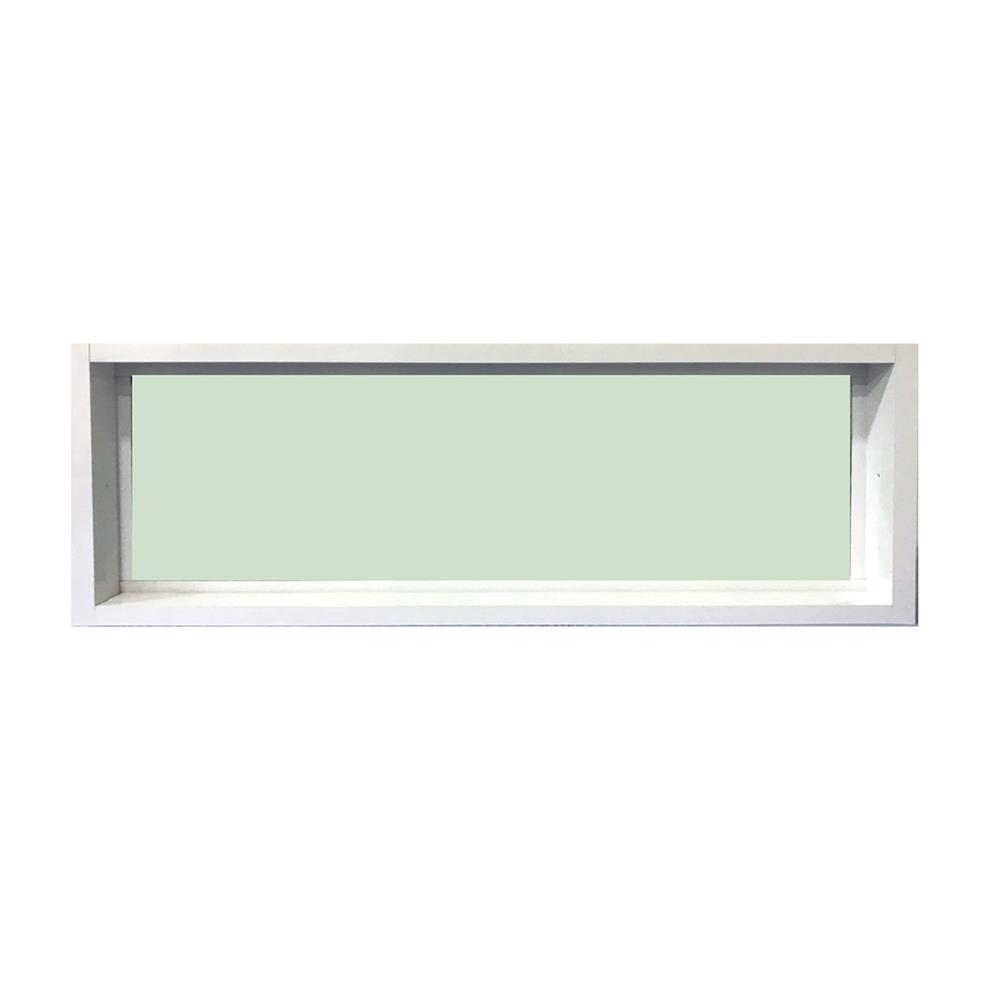 ช่องแสงหน้าต่าง อะลูมิเนียม AZLE PLUS 120x40 ซม. สีขาว