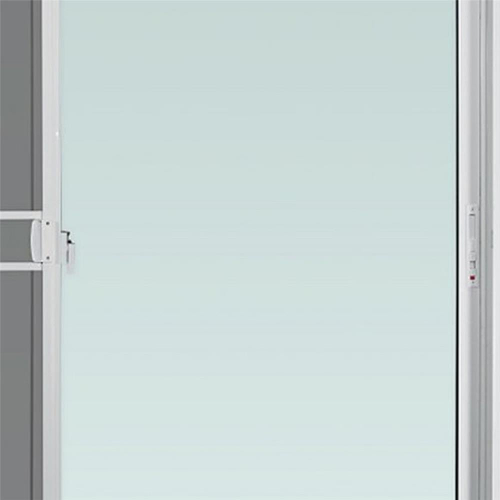 ประตูบานเลื่อน อะลูมิเนียม S-S มุ้ง AZLE PLUS 200x205 ซม. สีขาว