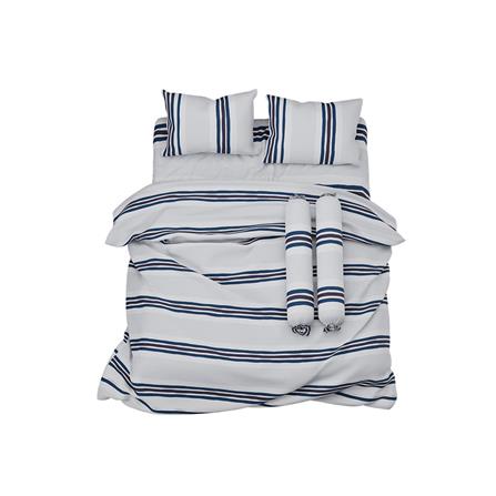 ชุดผ้าปูที่นอน 5 ฟุต 6 ชิ้น PREMIER SATIN ROYAL TOUCH PRINT PC143_1