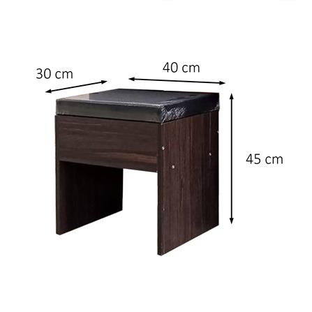 ชุดโต๊ะเครื่องแป้ง FURDINI ATLANTA 60 ซม. สีอคาเซีย/เทา_7