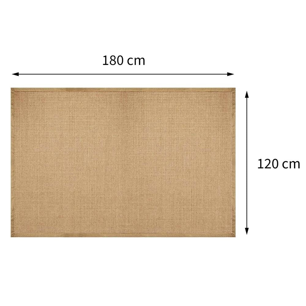 พรม HOME LIVING STYLE SISAL 120X180 ซม. สีน้ำตาล