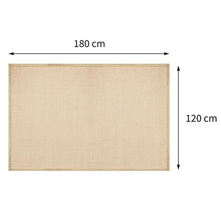 พรม HOME LIVING STYLE SISAL 120X180 ซม. สีครีม_7