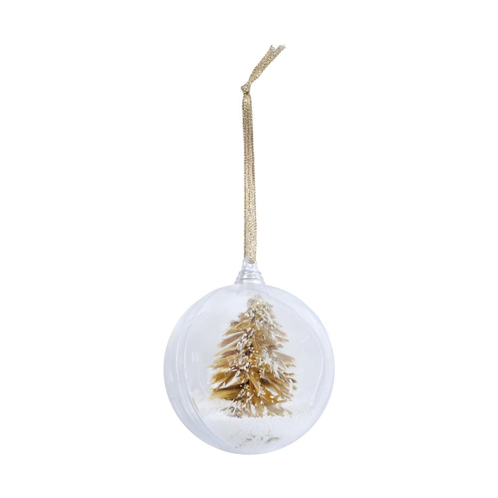 ชุดบอลตกแต่ง SIAMXMAS TREE ON BALL สีทอง (แพ็ก 2 ชิ้น)