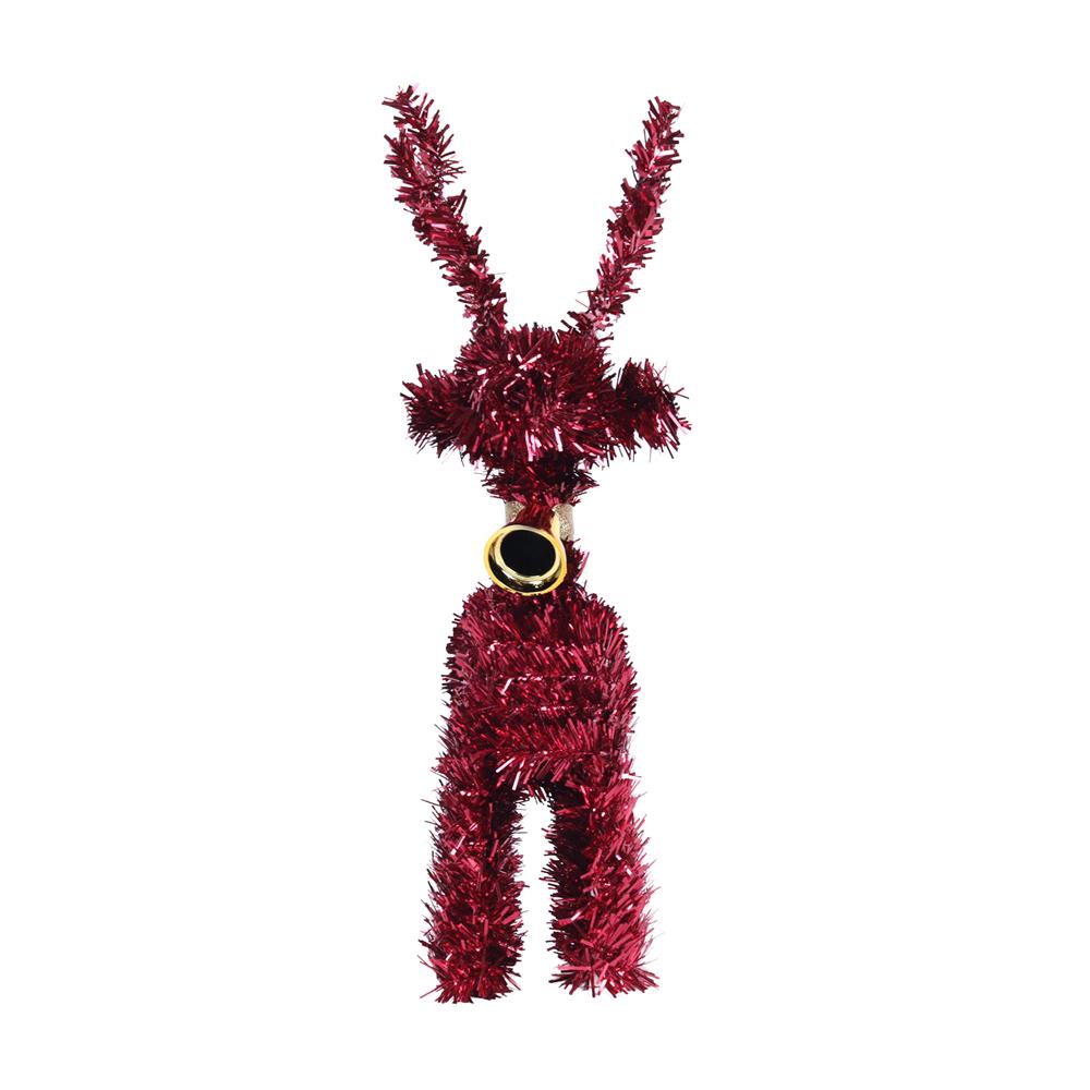 ของตกแต่งกวางเรนเดียร์ SIAMXMAS 30 ซม. สีแดง