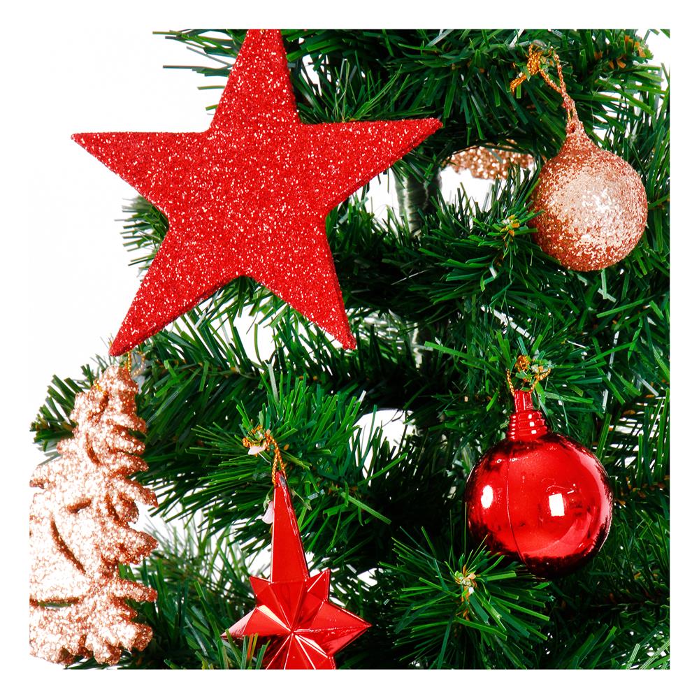 ต้นคริสต์มาส พร้อมของตกแต่งดาวแดง SIAMXMAS 3 ฟุต