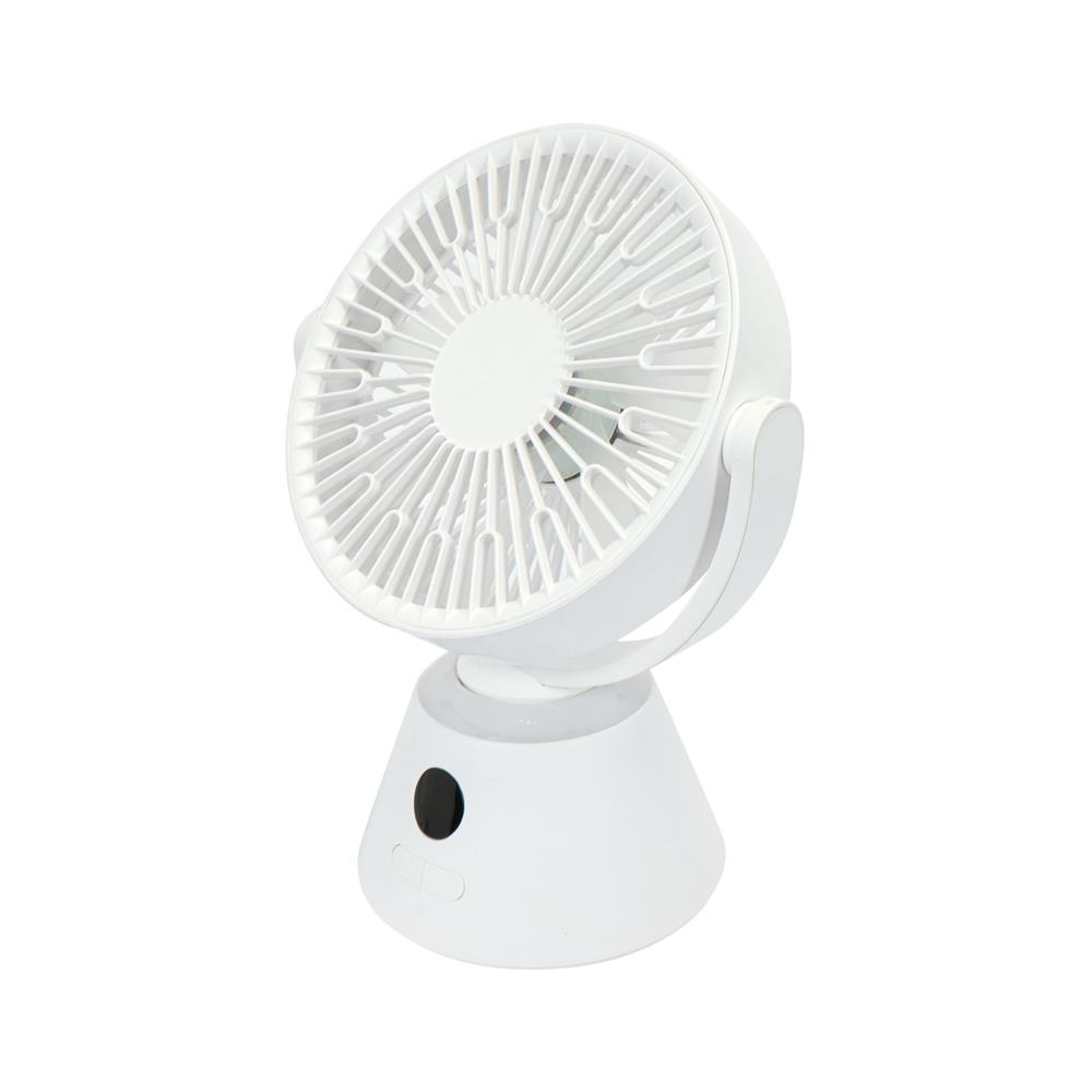 พัดลมพกพา 5 นิ้ว QUU HP24060608 สีขาว