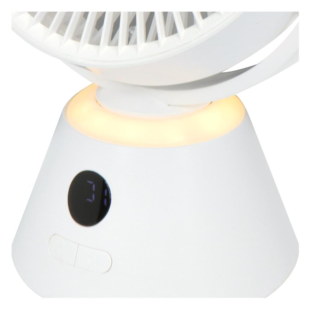 พัดลมพกพา 5 นิ้ว QUU HP24060608 สีขาว