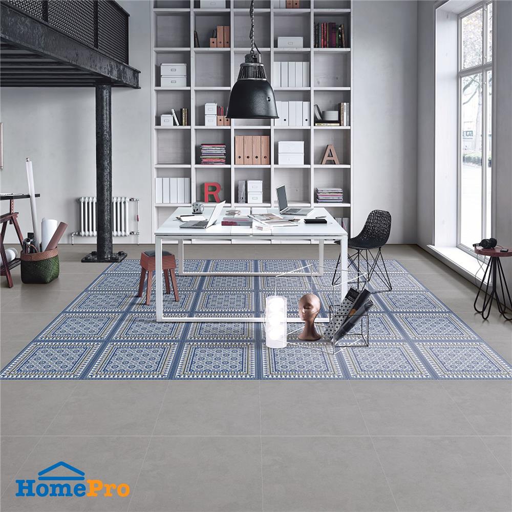 กระเบื้องพื้นพอร์ซเลน 60x60 ซม. SCG IMPORT อินดิโก้ กลามัว น้ำเงิน PM 1.44 ตร.ม.