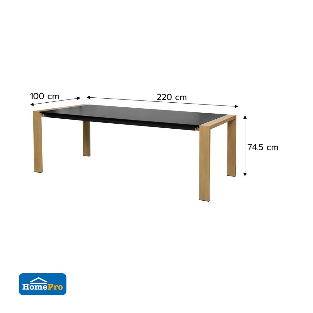 ชุดสนาม 6 ที่นั่ง BENETTA SERENITY สีดำ