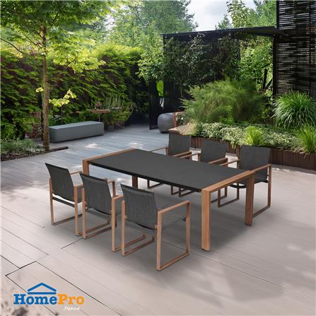 ชุดสนาม 6 ที่นั่ง BENETTA SERENITY สีดำ_3