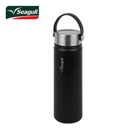 กระติกสุญญากาศ 0.75 ลิตร SEAGULL HANDY สีดำ_0