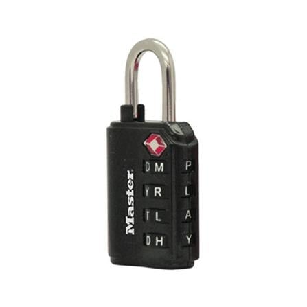 กุญแจรหัส MASTER LOCK TSA 4691 สีดำ_0