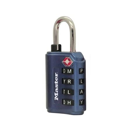 กุญแจรหัส MASTER LOCK TSA 4691 สีน้ำเงิน_0