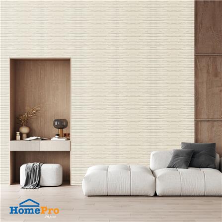 แผ่นตกแต่งผนัง HOME LIVING STYLE MARKS 54X118 ซม. สีครีม_3