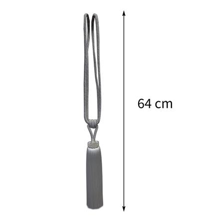 สายรวบม่าน HOME LIVING STYLE LUXURY สีเทา_4