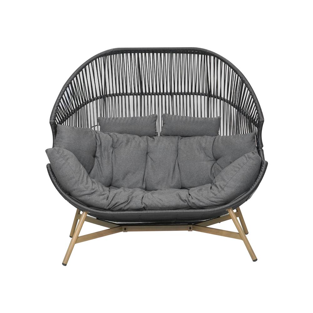 เก้าอี้พักผ่อน OVAL BENETTA SERENITY สีดำ