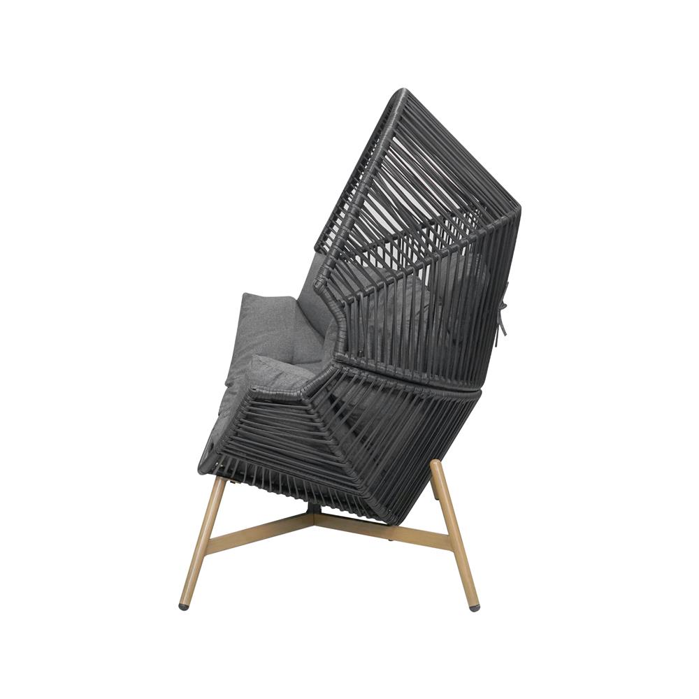 เก้าอี้พักผ่อน OVAL BENETTA SERENITY สีดำ