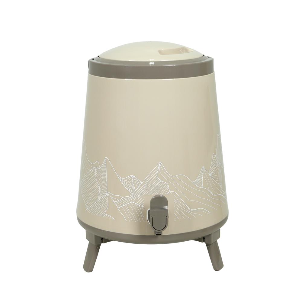 ถังน้ำดื่ม มีก๊อก SPRING COOL MATE 14 ลิตร สีน้ำตาลอ่อน_0