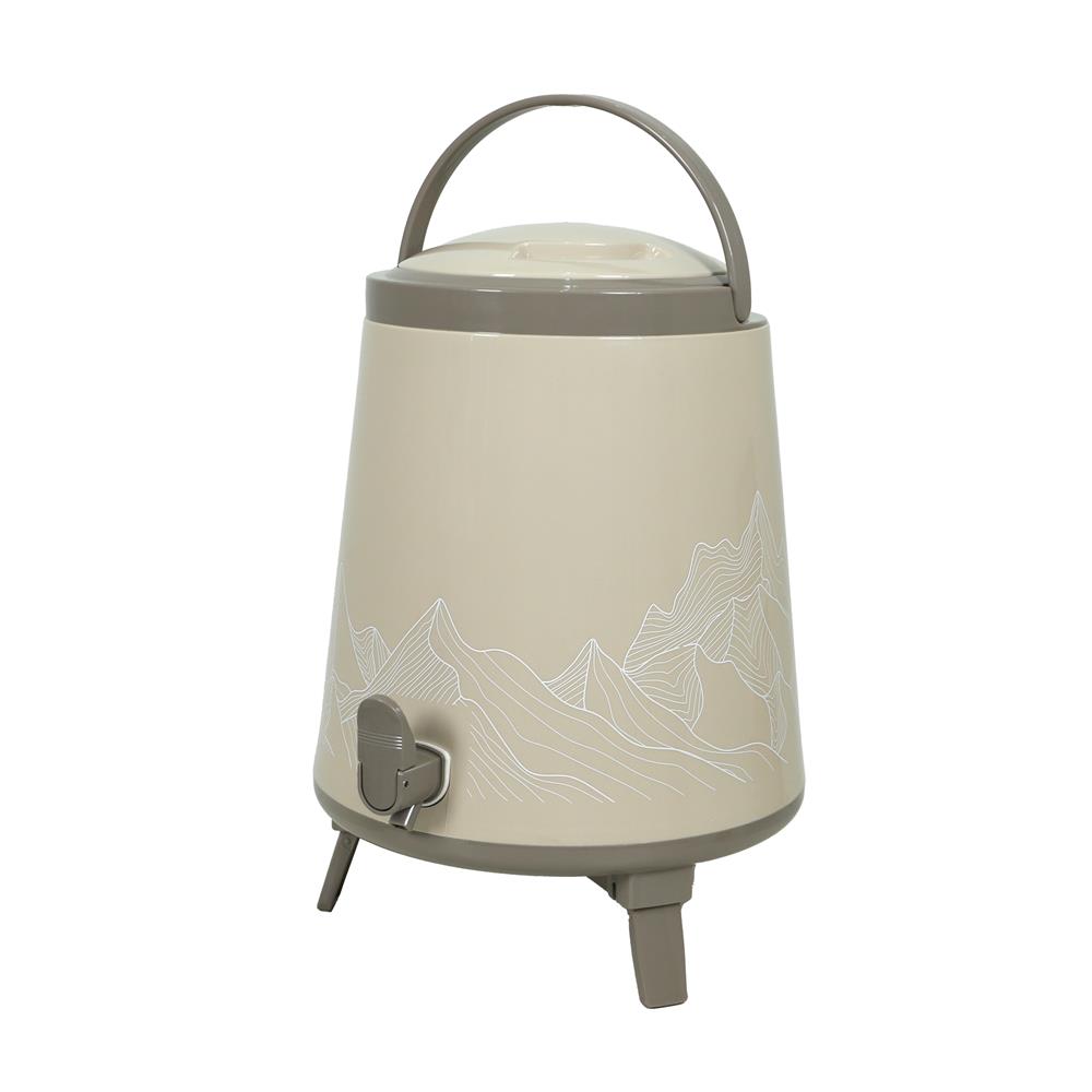 ถังน้ำดื่ม มีก๊อก SPRING COOL MATE 14 ลิตร สีน้ำตาลอ่อน