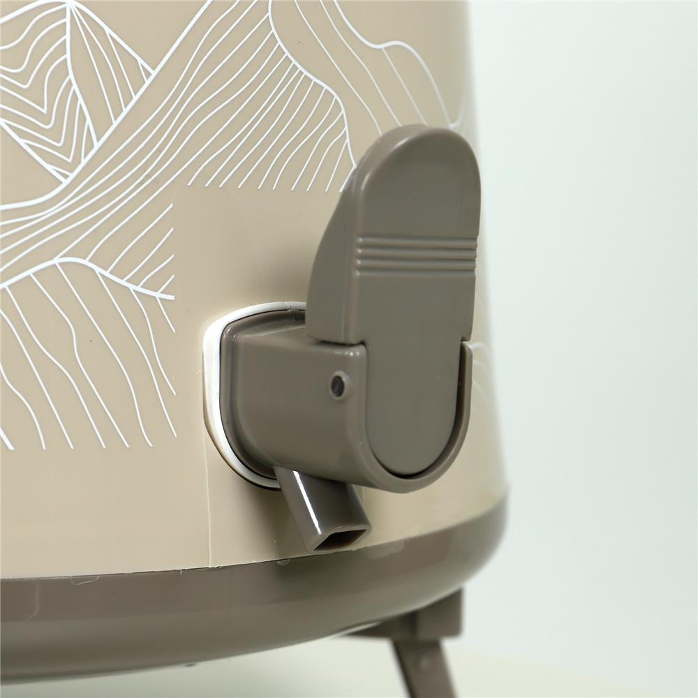 ถังน้ำดื่ม มีก๊อก SPRING COOL MATE 14 ลิตร สีน้ำตาลอ่อน