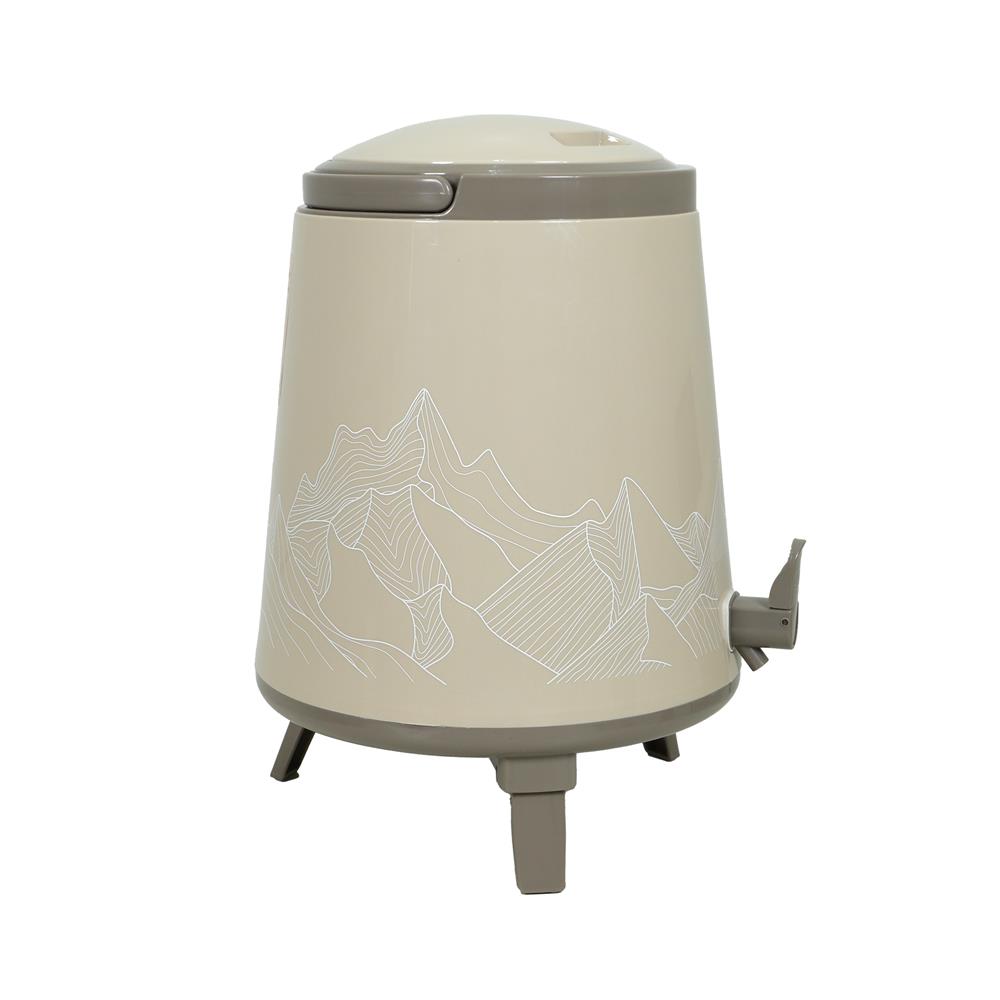 ถังน้ำดื่ม มีก๊อก SPRING COOL MATE 14 ลิตร สีน้ำตาลอ่อน