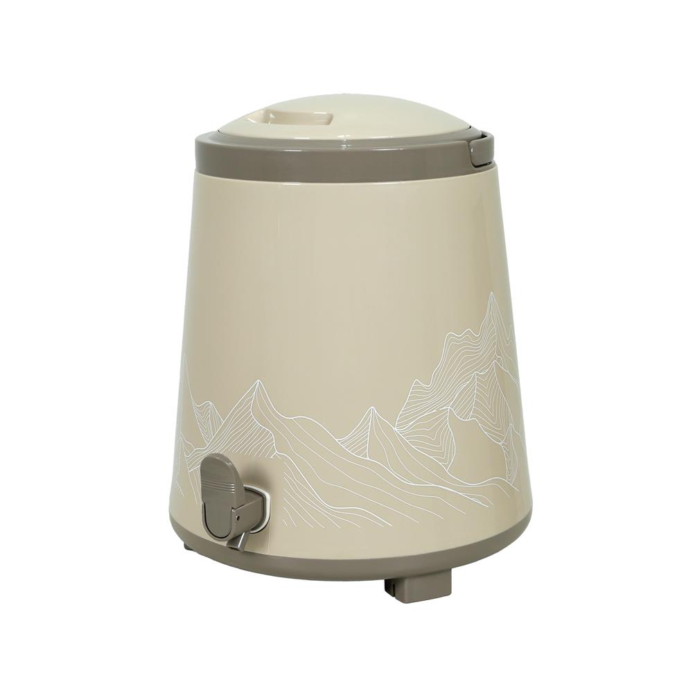 ถังน้ำดื่ม มีก๊อก SPRING COOL MATE 14 ลิตร สีน้ำตาลอ่อน