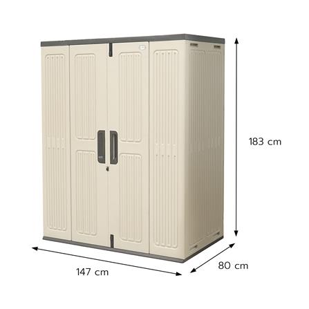 ตู้เก็บของ SPRING MEGA TALL HDPE EVEREST 180 ซม._15