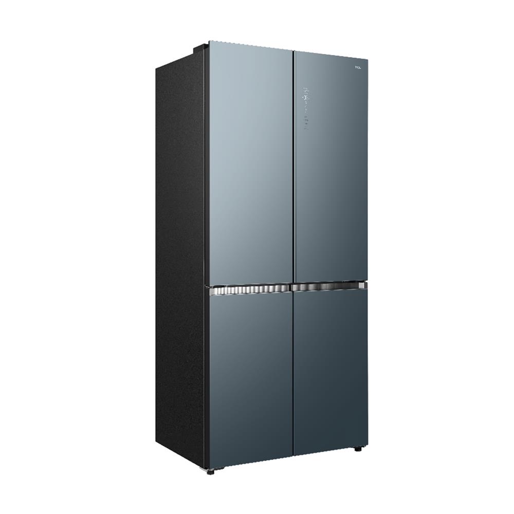 ตู้เย็น MULTI DOOR TCL RT52GCCDE 18.4 คิว กระจกน้ำเงิน