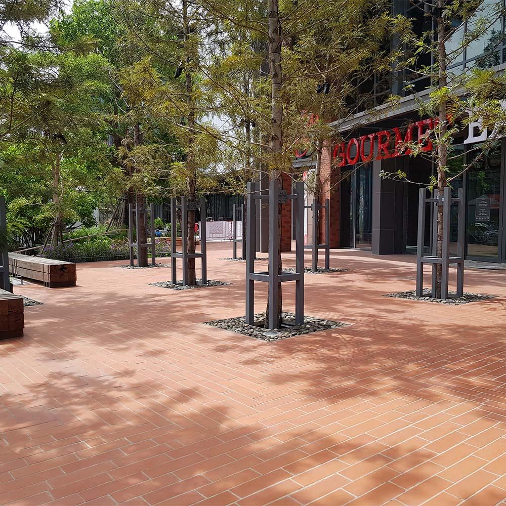 กระเบื้องดินเผา 4x13 นิ้ว KENZAI ฟลอเรนซ์ ไทล์ โรซ่า 6P