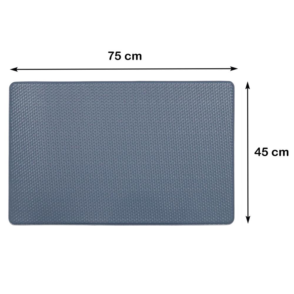 แผ่นอเนกประสงค์ HOME LIVING STYLE BETLE 45X75 ซม. สีน้ำเงิน
